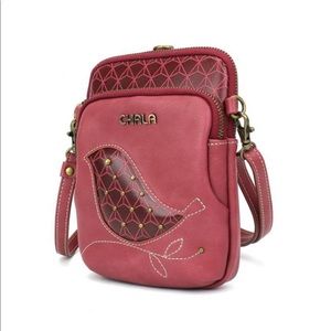 CHALA BIRD BERRY UNI CELLPHONE X BODY BAG